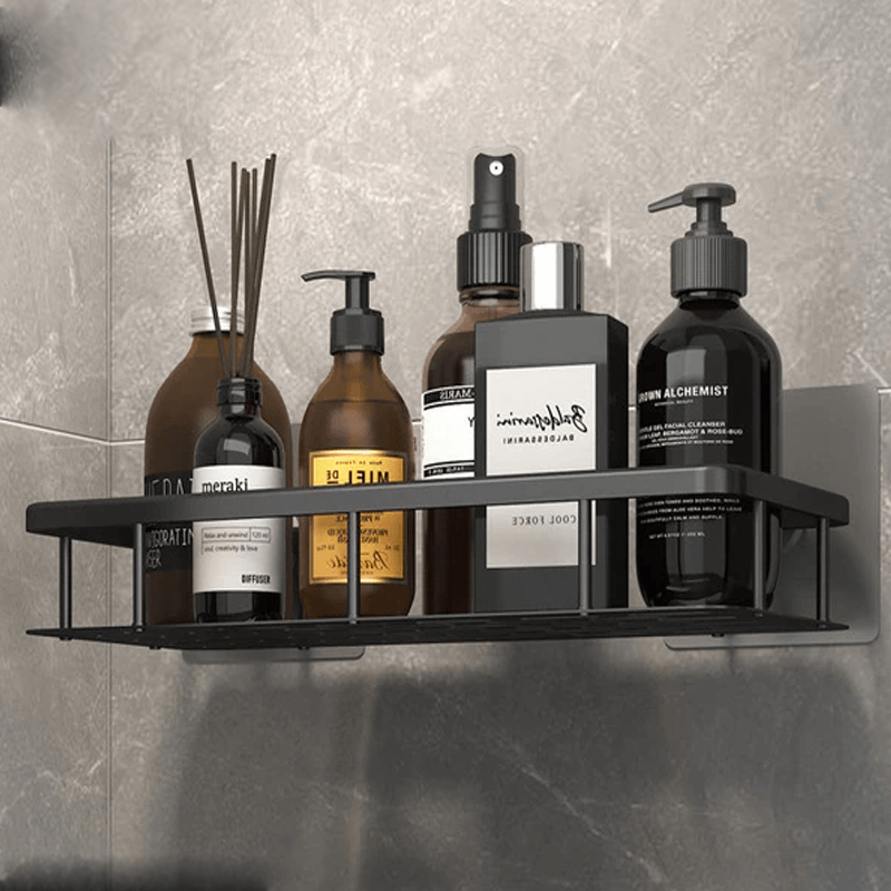 Wand gemonteerde opbergplank - Uittrekbare hoekplank voor badkamer