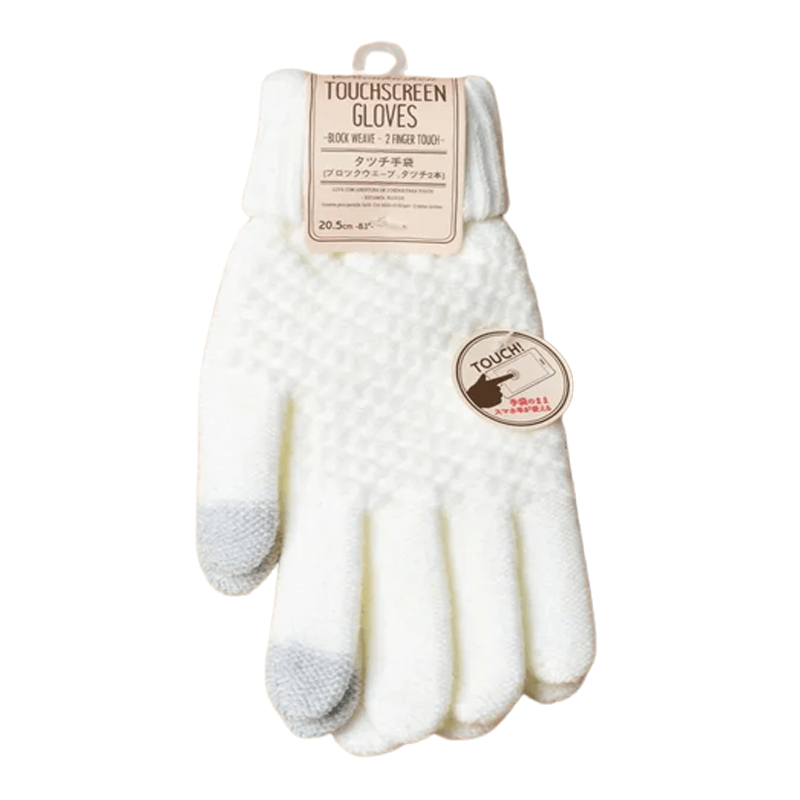 Gebreide winterhandschoenen