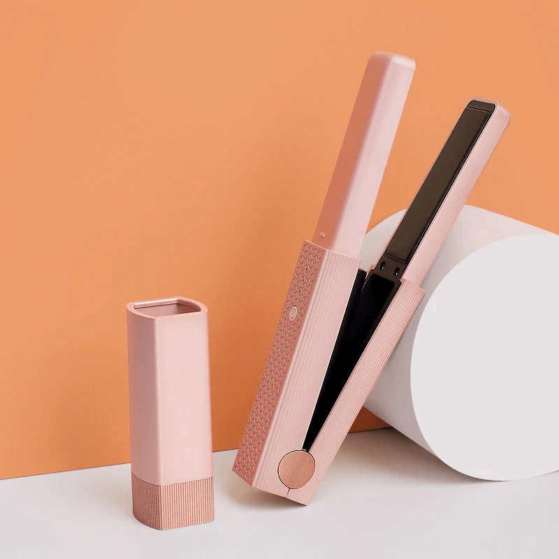 Oplaadbare mini-krultang en stijltang