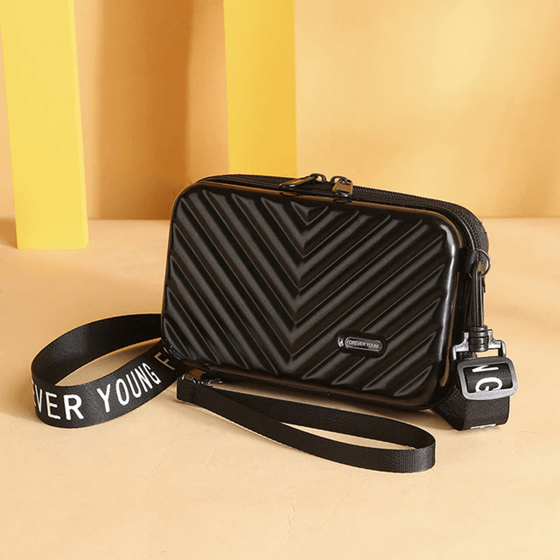 Miniatuur koffer Crossbody Tas