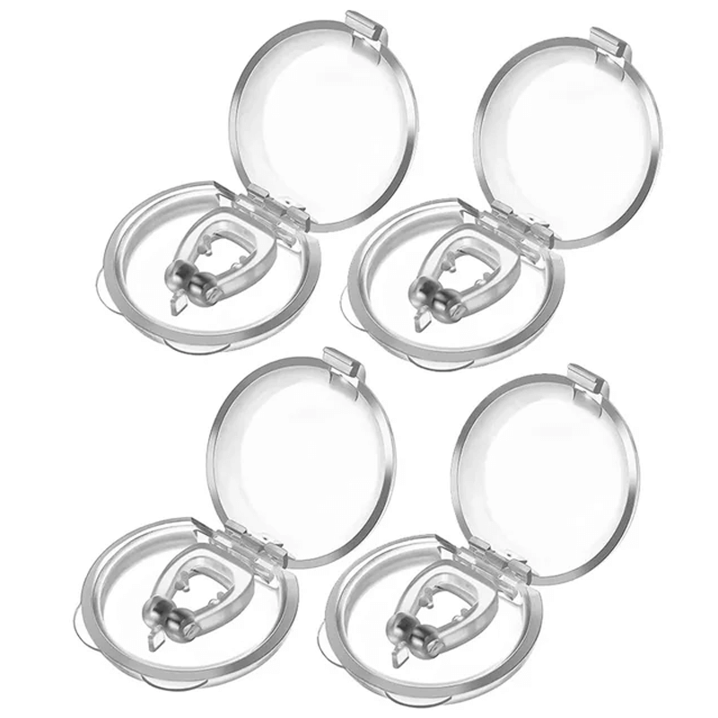 Anti-snurk Magnetische Silicone Neusklem