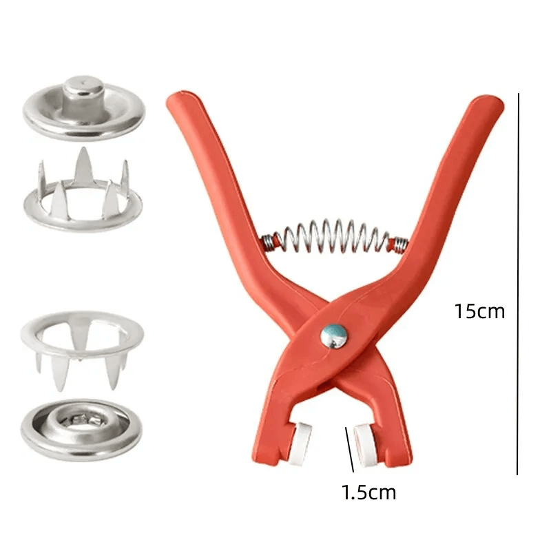 Doe-het-zelf-gereedschap voor metalen drukknoppen