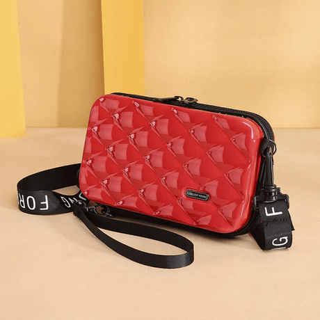 Miniatuur koffer Crossbody Tas