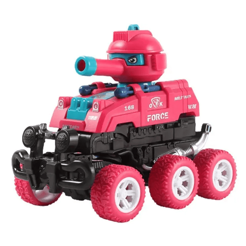 Miniatuur Zeswielig Schuiftank Speelgoed