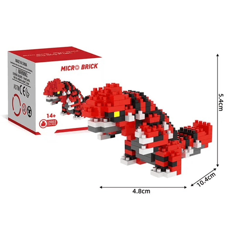 Poke Character Nanoblocks Anime Bouwstenen