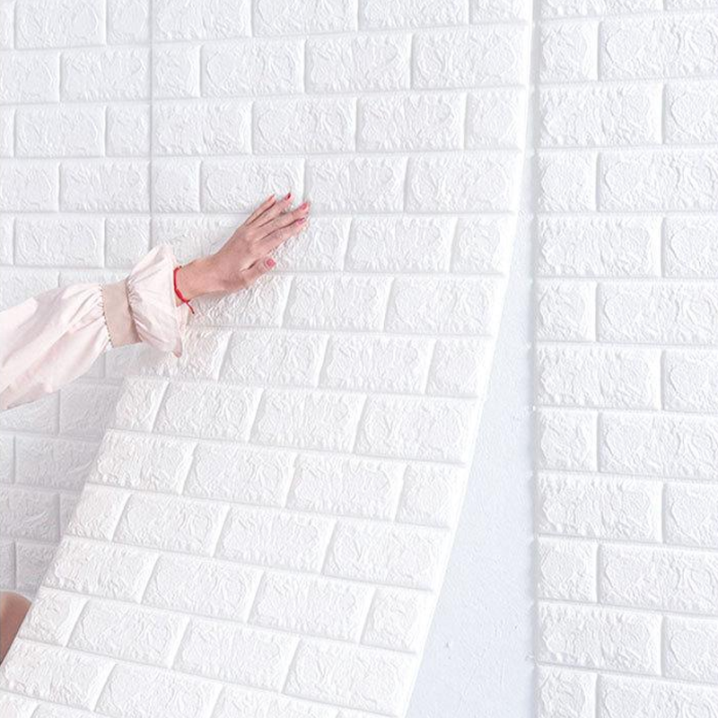 THOMAS - 3D Zacht Schuim Zelfklevend Behang Rol