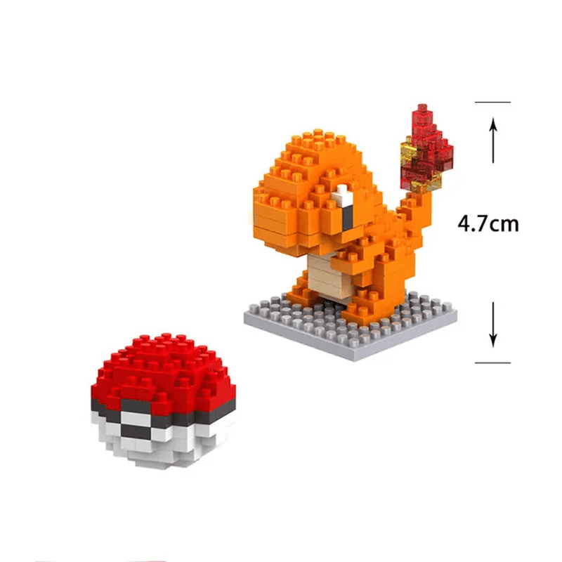 Poke Character Nanoblocks Anime Bouwstenen