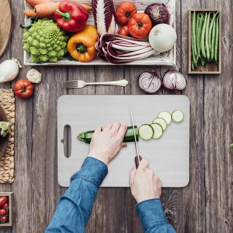 SteelPrep - Roestvrijstalen snijplank