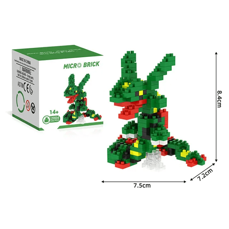 Poke Character Nanoblocks Anime Bouwstenen