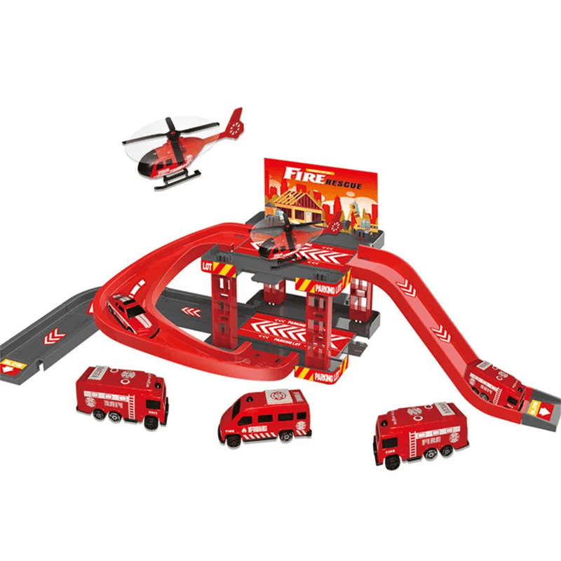 Auto Parkeerplaats Speelgoed set