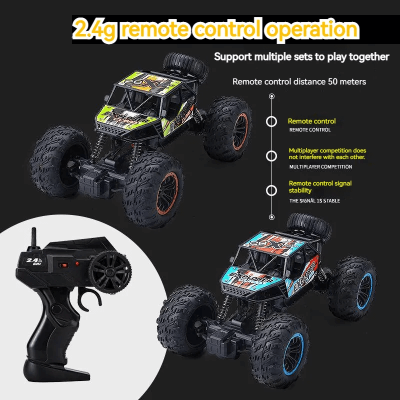 Op afstand bestuurbare off-road - 2.4G RC Buggy voor klimmen en off-road, All Terrain Toy Truck