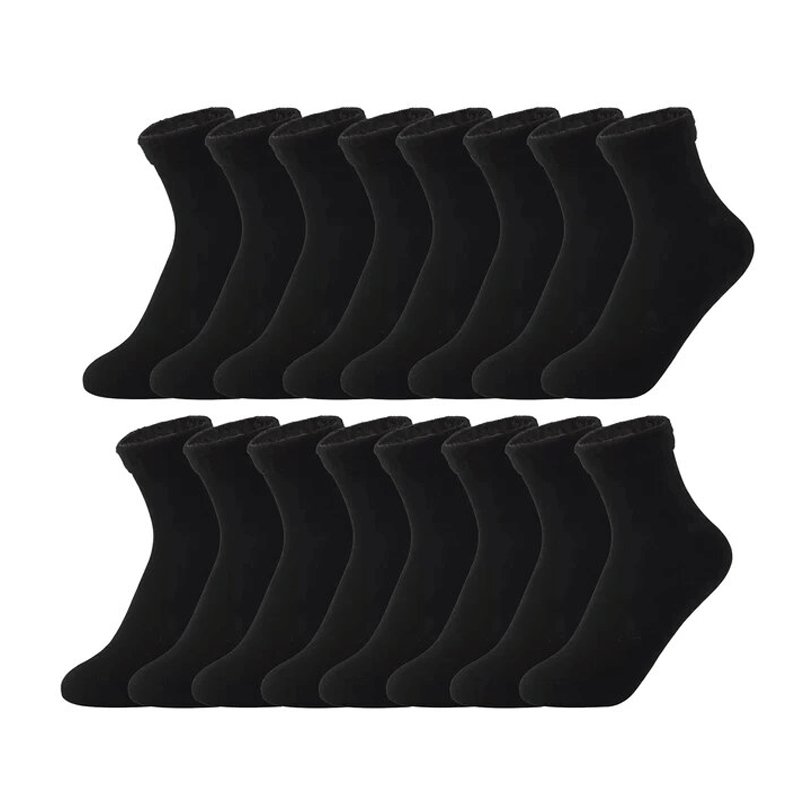 Zachte fluwelen wintersokken