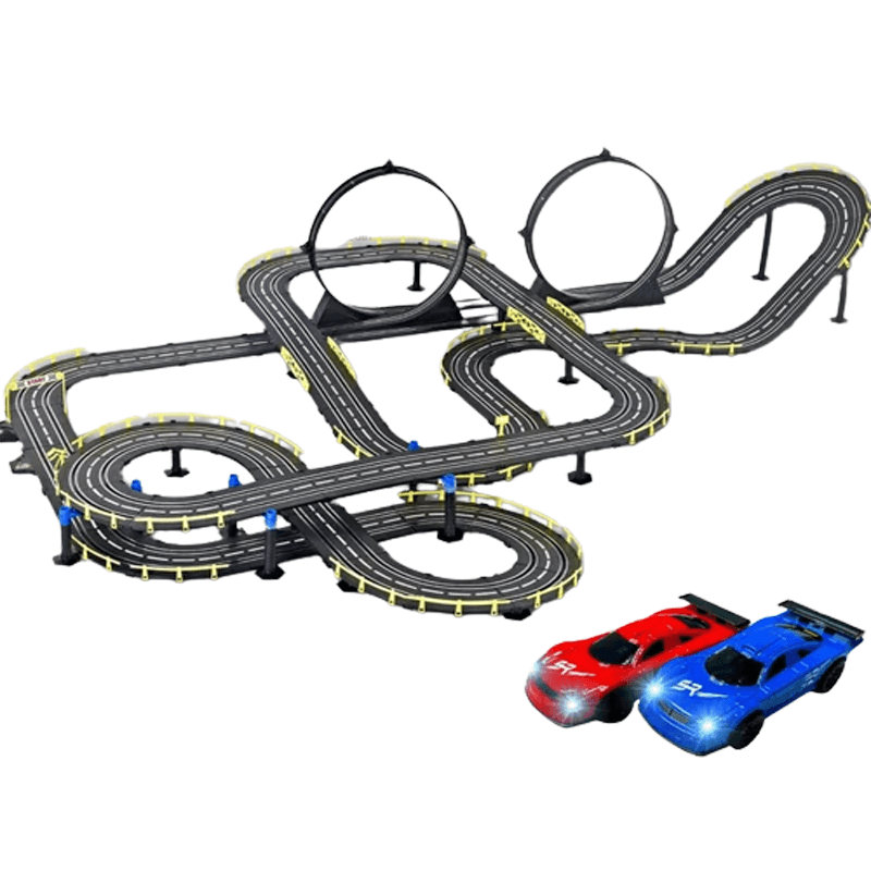Grote racebaan met afstandsbediening