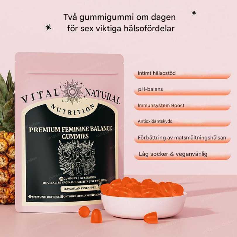 FemVera - Premium pH Balans Gummies voor innerlijke frisheid en welzijn