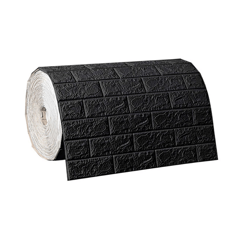 THOMAS - 3D Zacht Schuim Zelfklevend Behang Rol