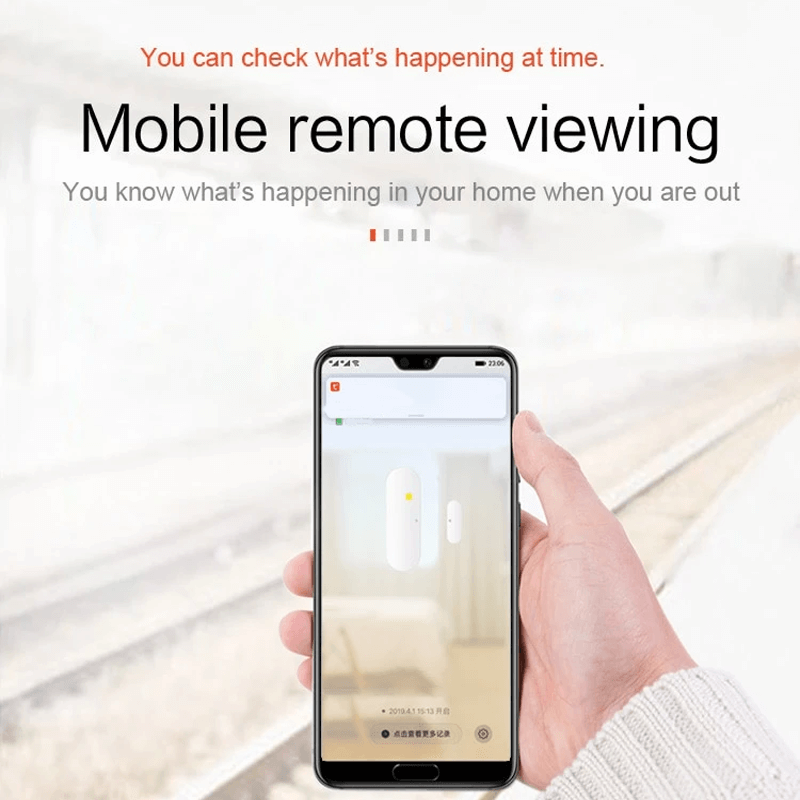 Slimme deursensor met WiFi en Bluetooth