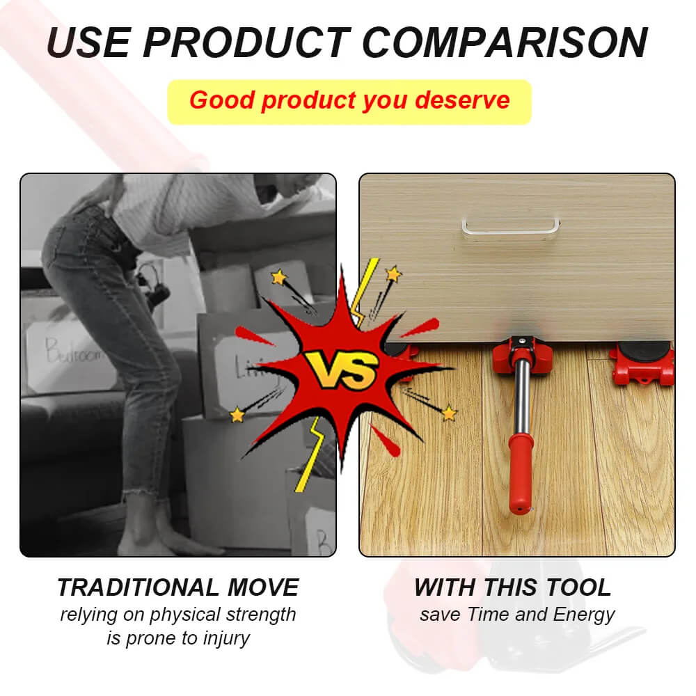 Smart Mover Pro - Ergonomische verhuizer voor thuis en op kantoor