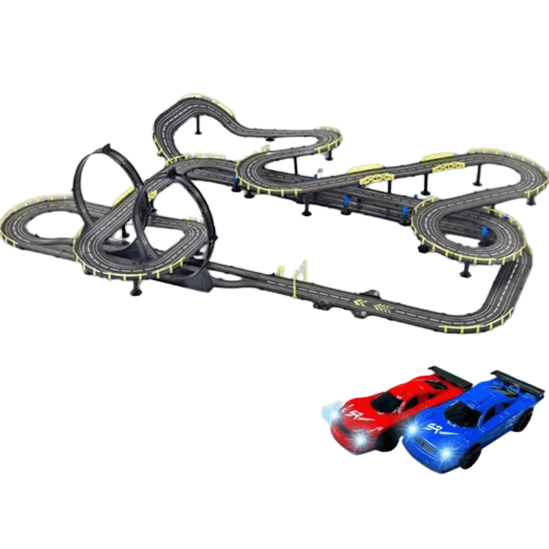 Grote racebaan met afstandsbediening