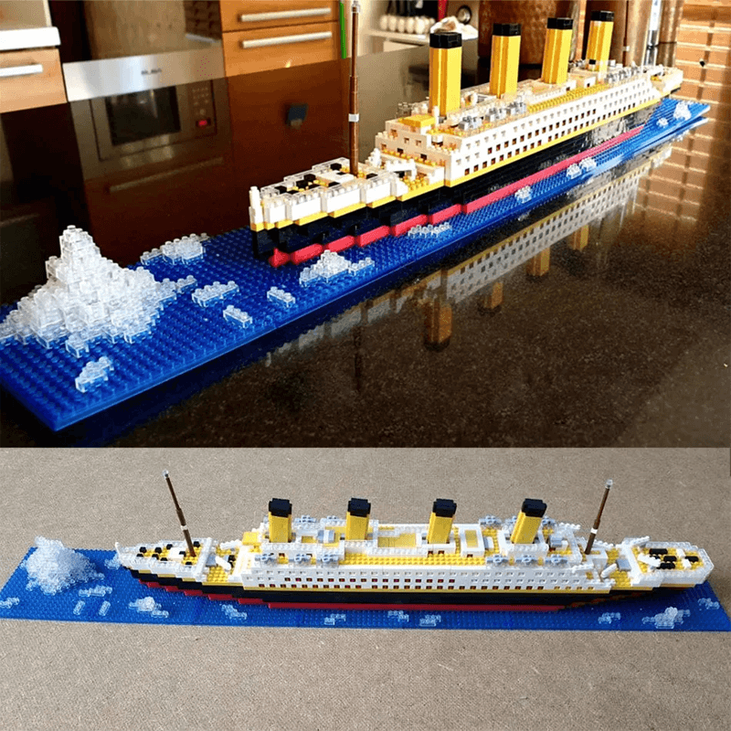 3D scheepsbouwstenen
