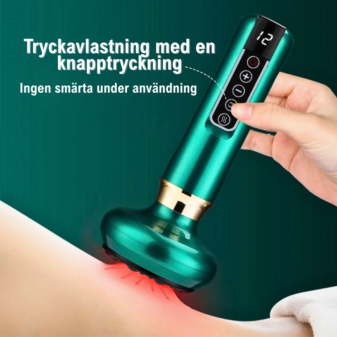 GlowCup - Cellulitisverwijderaar en huidversteviging met rood licht en Cuppingtherapie