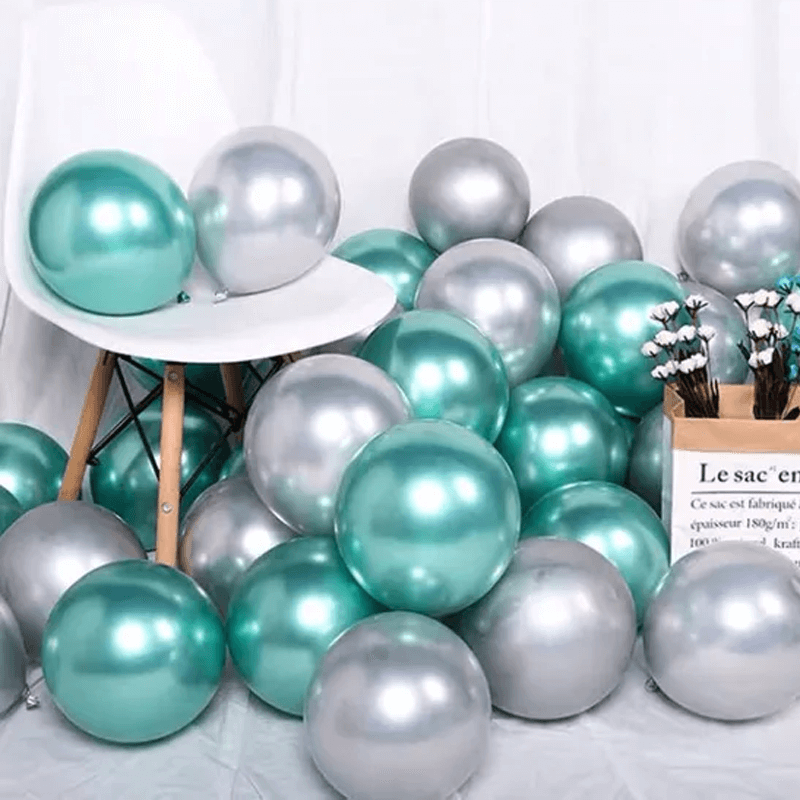 Vrolijk kerstfeest ballonnen in meerdere kleuren - Latex Ballonnen Feestballonnen