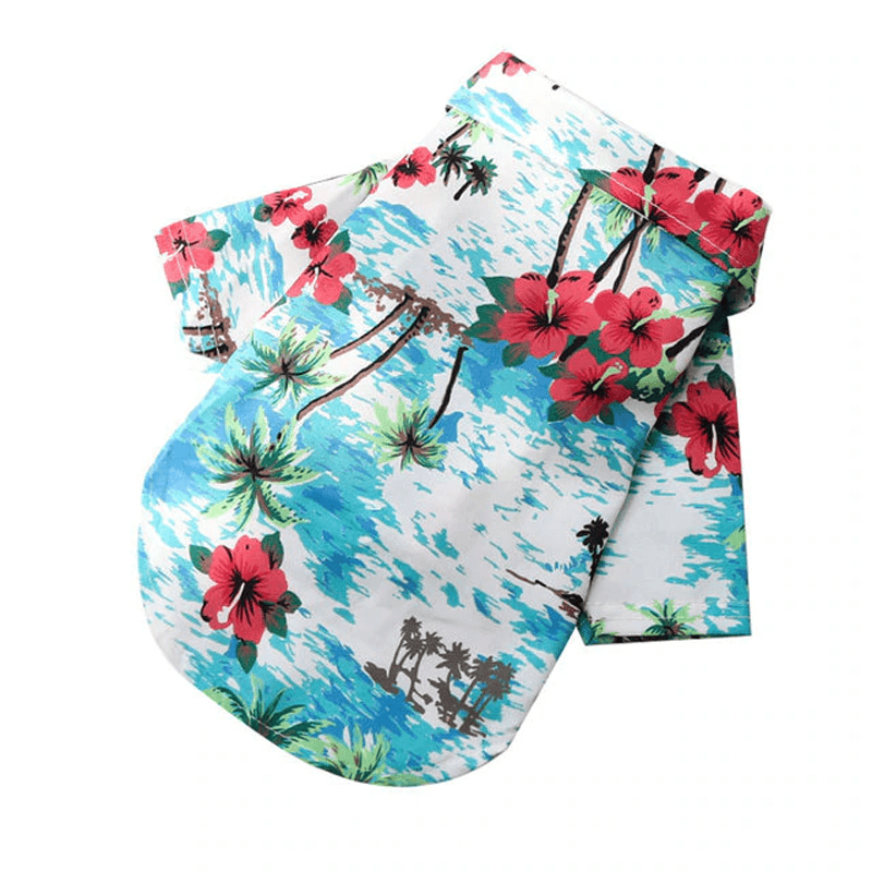 Hawaiiaans strandshirt voor huisdieren