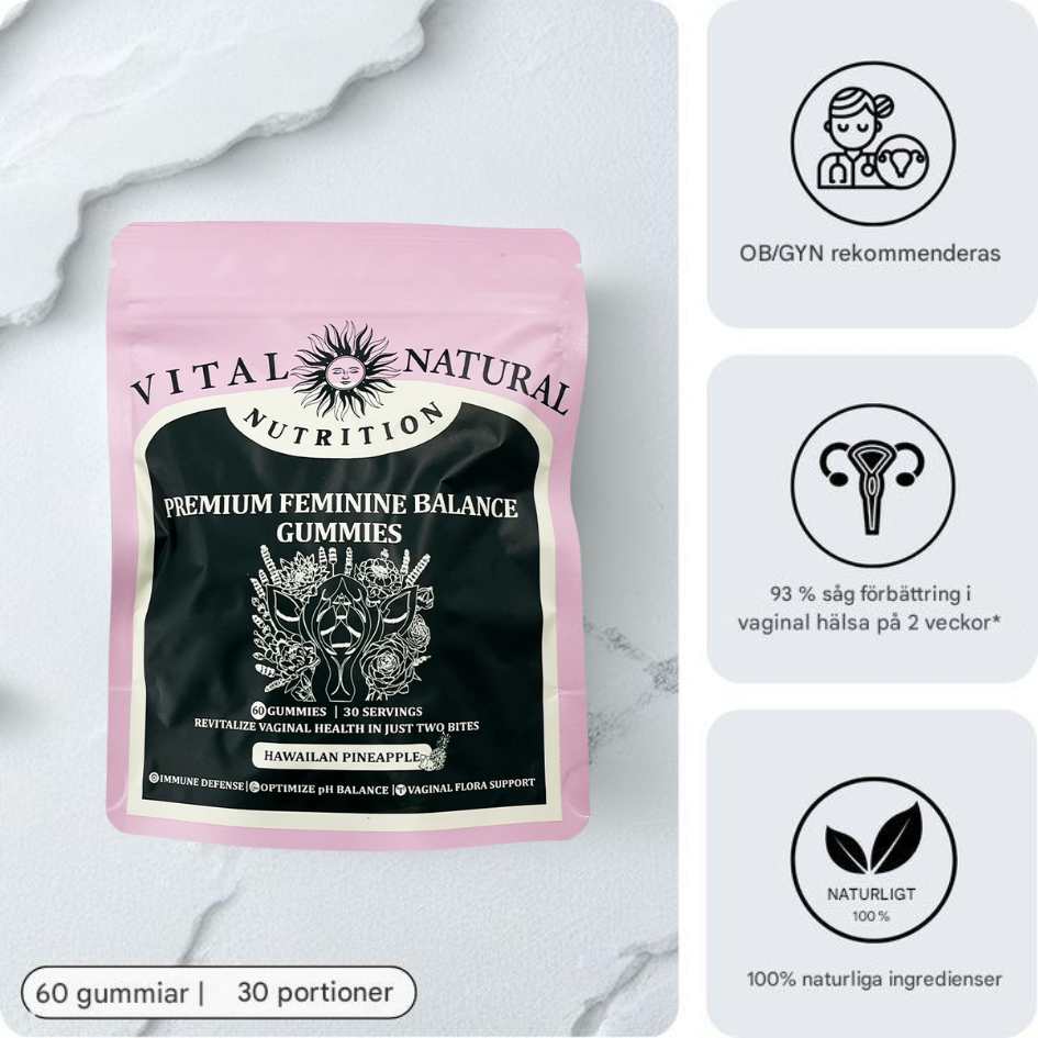 FemVera - Premium pH Balans Gummies voor innerlijke frisheid en welzijn