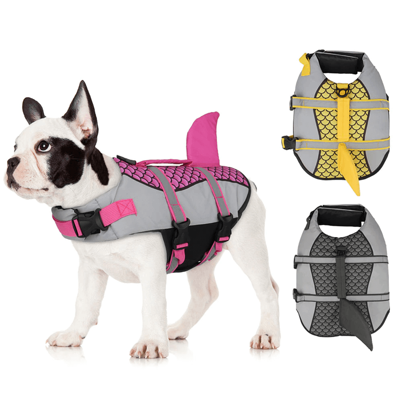 Reddingsvest voor honden Haai