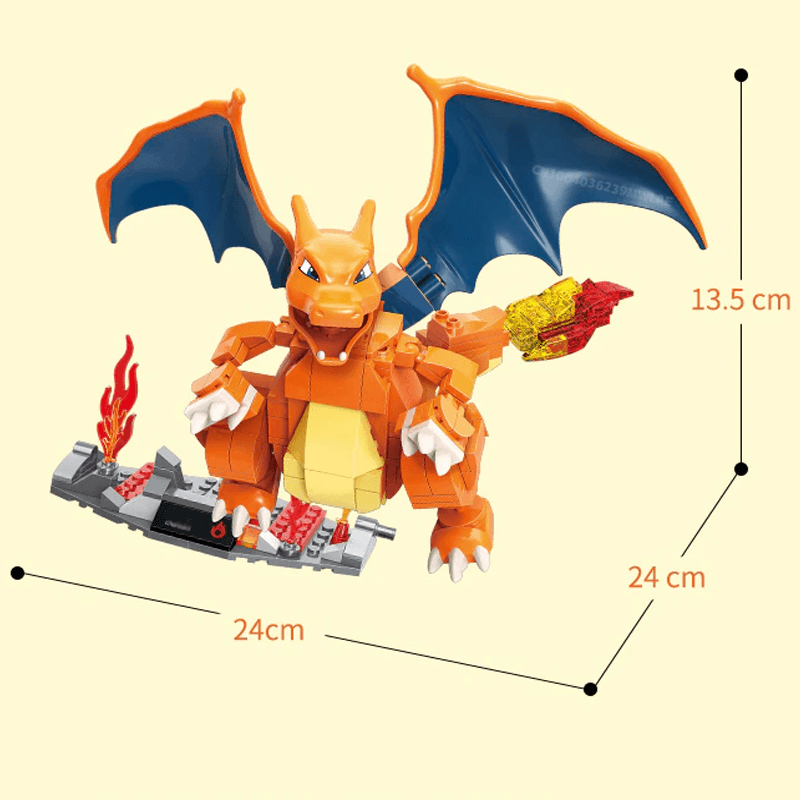 Poke actiefiguren en bouwstenen - Mega Construx