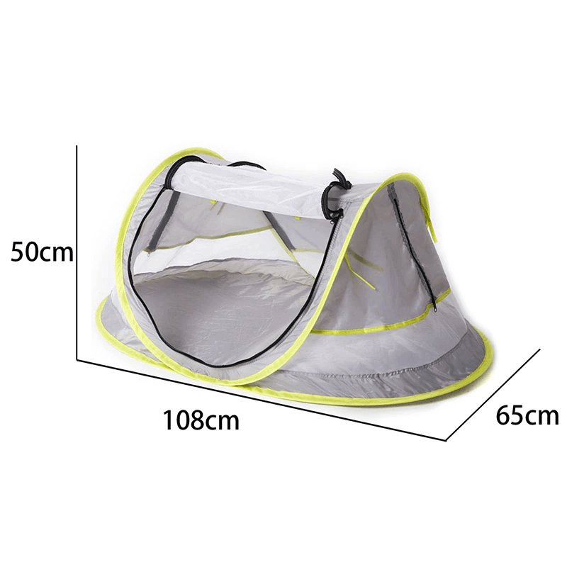 Pop-Up UV-tent voor kinderen Strandtent Zonnetent Draagbaar, Klamboe