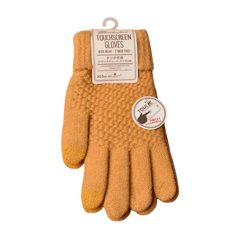 Gebreide winterhandschoenen