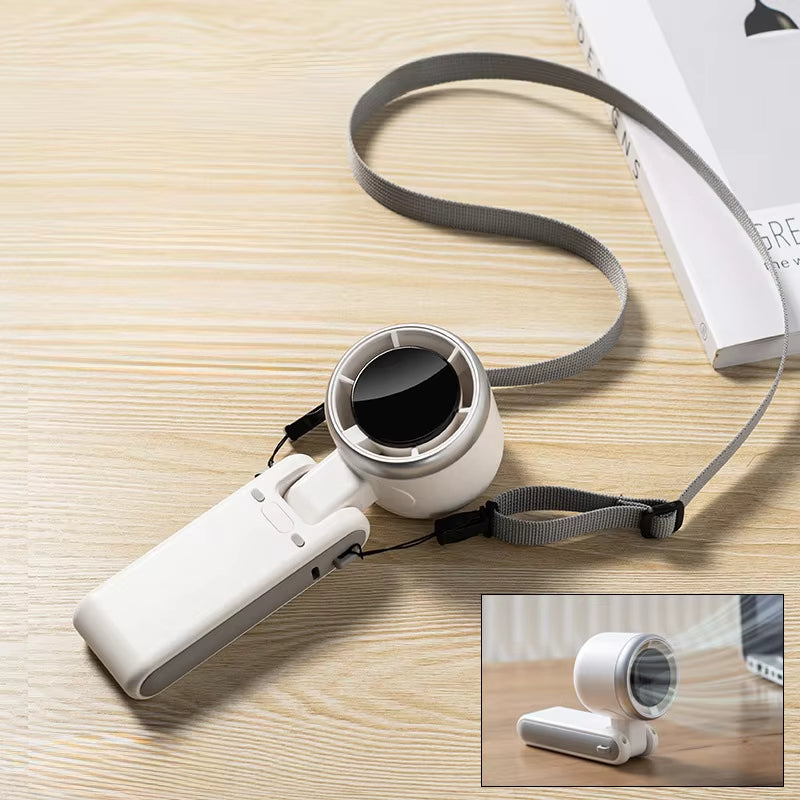 TurboBreeze - Handheld Mini Turbo Fan voor op reis en dagelijks gebruik