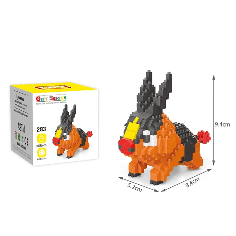 Poke Character Nanoblocks Anime Bouwstenen