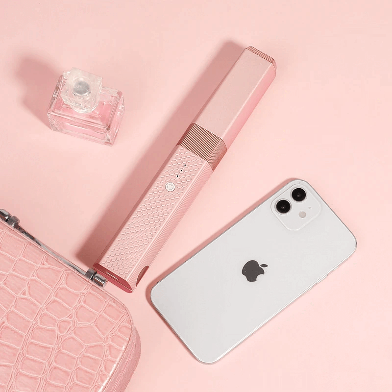 Oplaadbare mini-krultang en stijltang