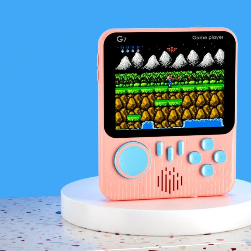 Dunne handheld Retro Video Game Console 666 Games