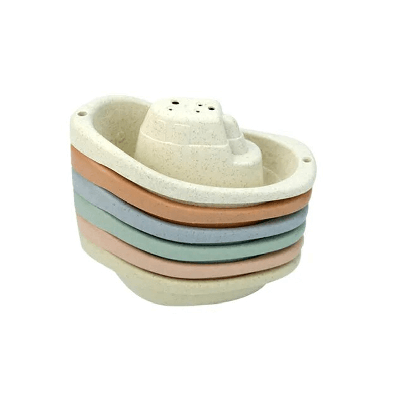 Stapelbekers voor baby's en peuters | Kleurrijk plastic speelgoed voor in bad - ontwikkeling van sensorisch spel vanaf 6+ maanden