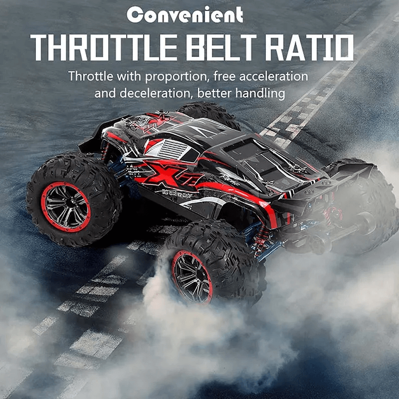 2.4G 4WD Brushless RC Car - Hoge snelheid Off-Road Racing voertuig met 80 km/h