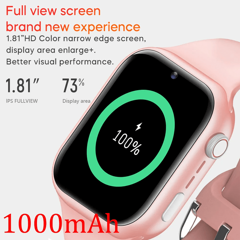 Smartwatch voor kinderen 1000mAh 4G