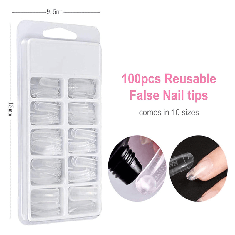 Nagelverlengingsset met UV-lamp