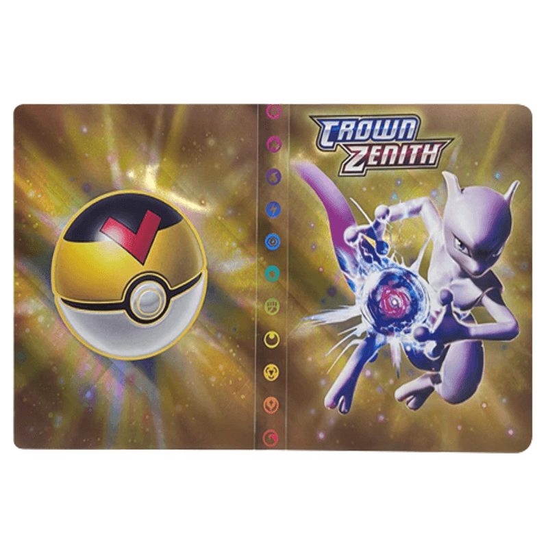 Poke Card Verzamelalbum - 240 Kaartvakken, Perfect voor Verzamelaars