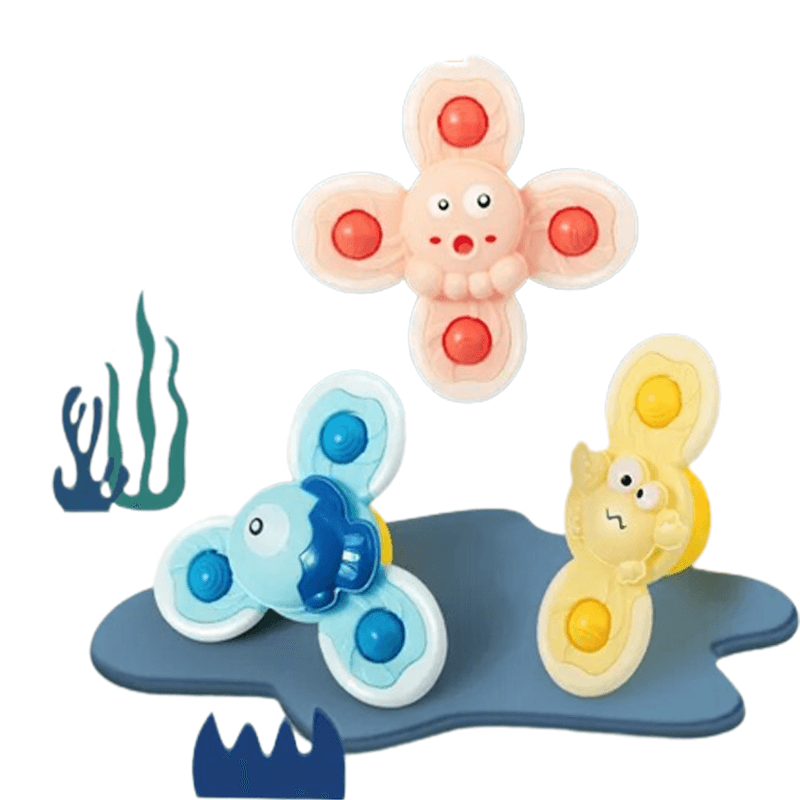 Baby sensorisch spinspeelgoed