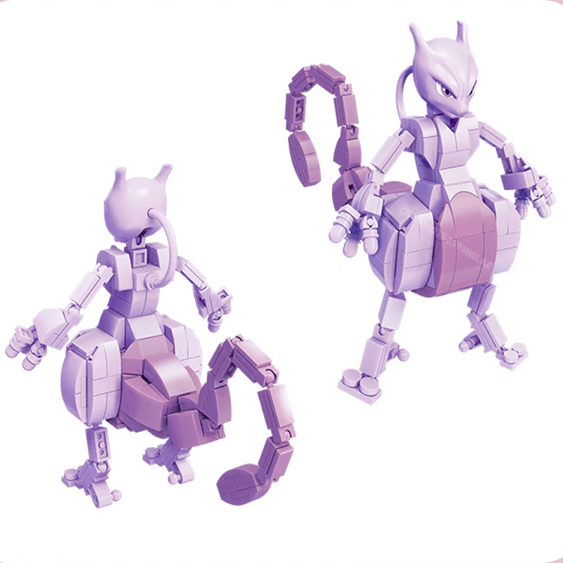 Poke actiefiguren en bouwstenen - Mega Construx