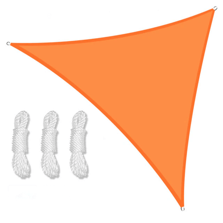 Driehoekig waterdicht zonnezeil