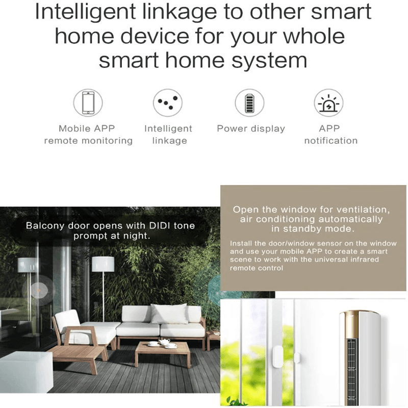 Slimme deursensor met WiFi en Bluetooth