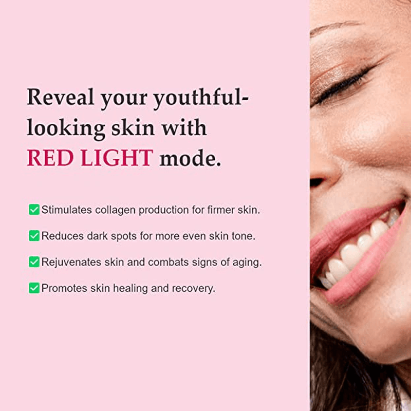 4-in-1 Gezichtstaf Anti Veroudering Rood Licht Therapie