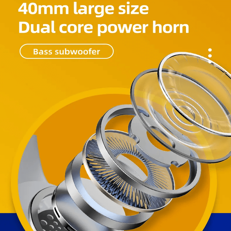 TH10 Draadloze Stereo Hoofdtelefoon 3D Audio Technologie HiFi Luidsprekers 12 uur Batterijduur - Kristalhelder Geluid