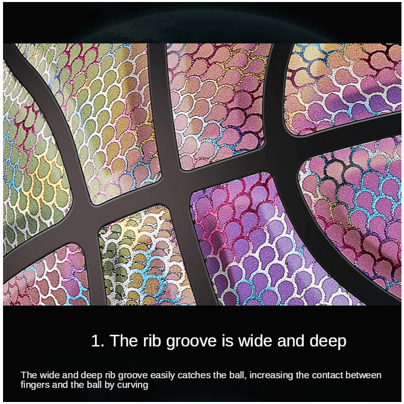 Briljant Reflecterend Holografisch Basketbal