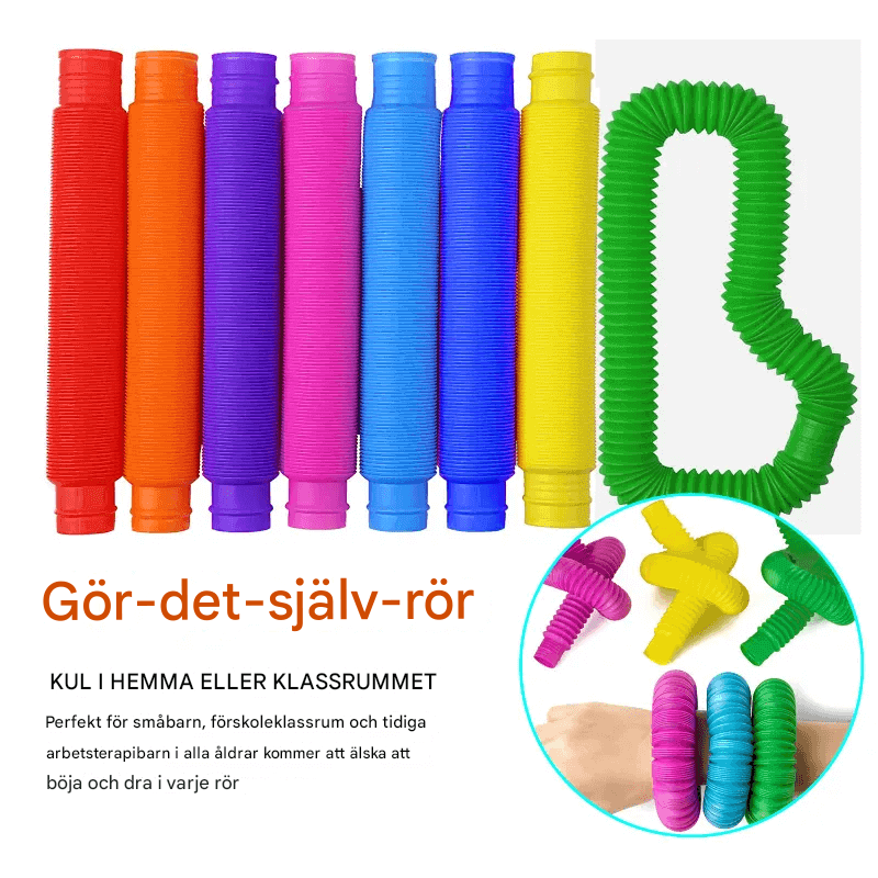 Kleurrijk Pop buisspeelgoed