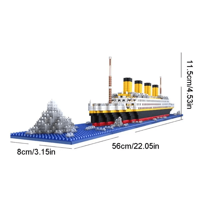 3D scheepsbouwstenen