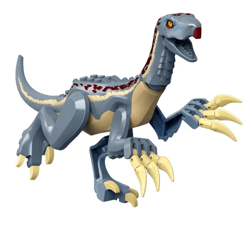 Dinosaurus Bouwstenen voor Kinderen - T-Rex Figuur | Educatief & Leuk ABS Plastic Speelgoed voor Creatief Spelen & Fijne Motoriek